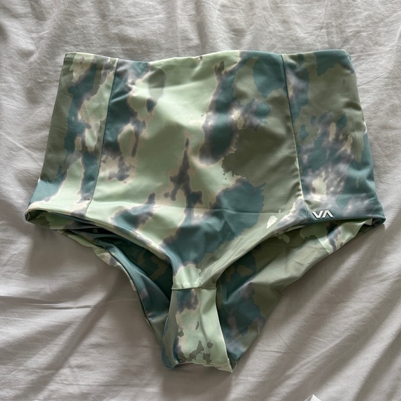 RVCA High Waisted Swim Underwear - Picture 1 of 4